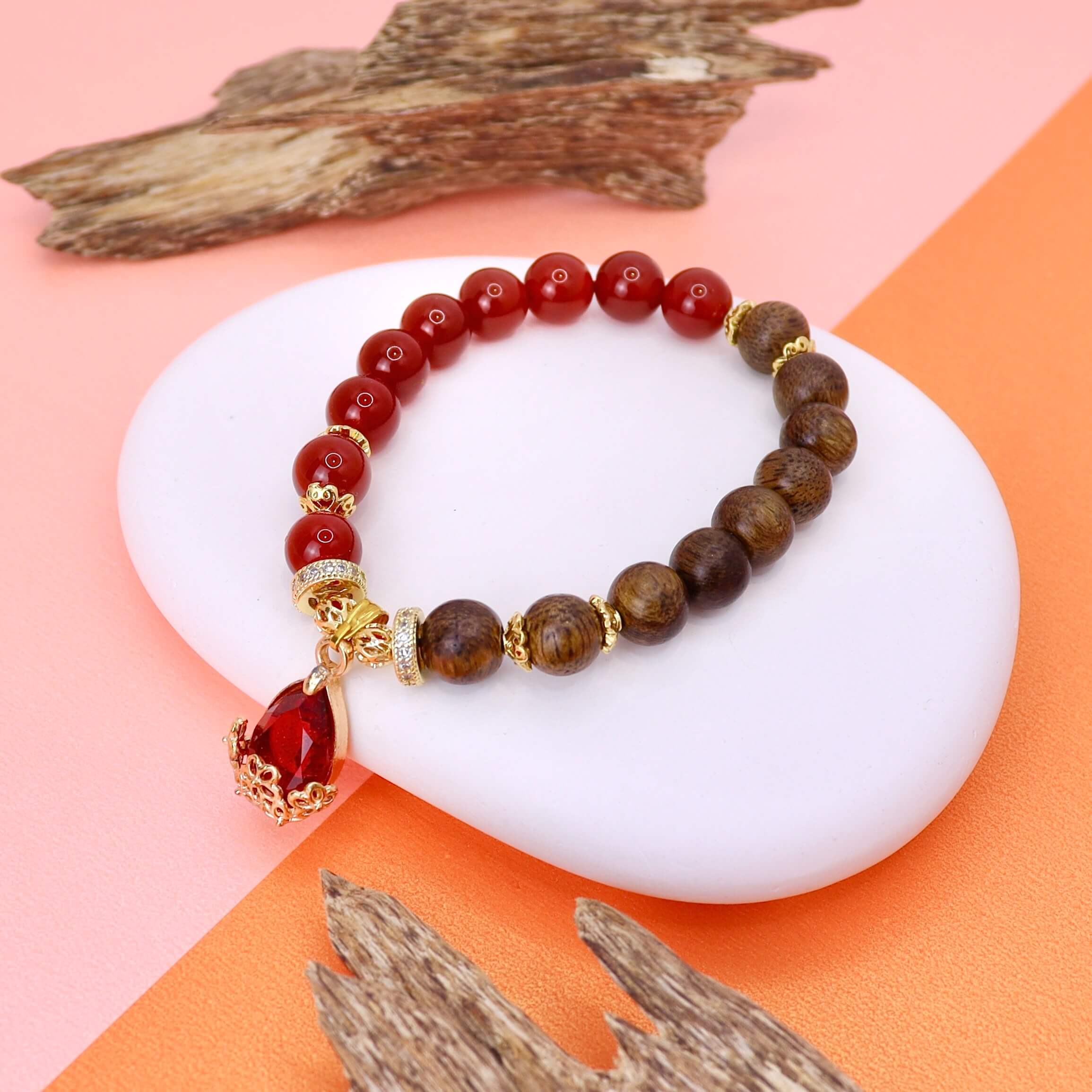 Vòng trầm tốc vườn Cửu Tịnh Niên Cổ Mộc Linh Hương